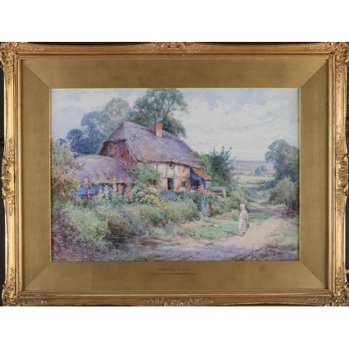 449 - HENRY JOHN SYLVESTER STANNARD (1870-1951), nr Stratford on Avon, watercolour, signed lower left, 34c... 