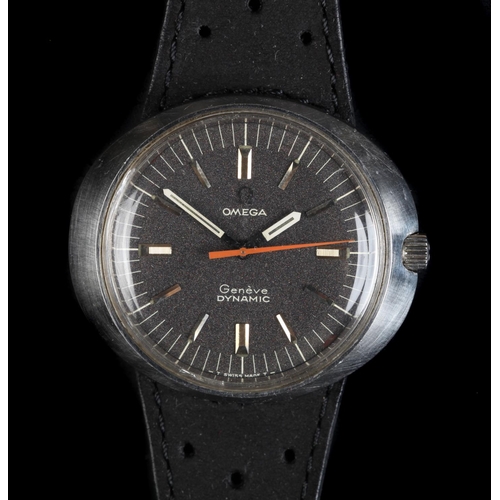 106 - An Omega Dynamic gentleman's stainless steel wristwatch c.1970 manual jewel lever movement, oval cas... 