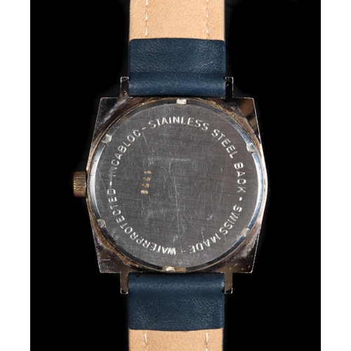 121 - An Oriosa gentleman's stainless steel dress wristwatch c.1970, manual 17 jewel lever movement, metal... 