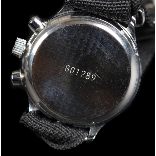 128 - A Poljot gentleman's chronograph stainless steel wristwatch, c.2017, manual 23-jewel lever movement,... 