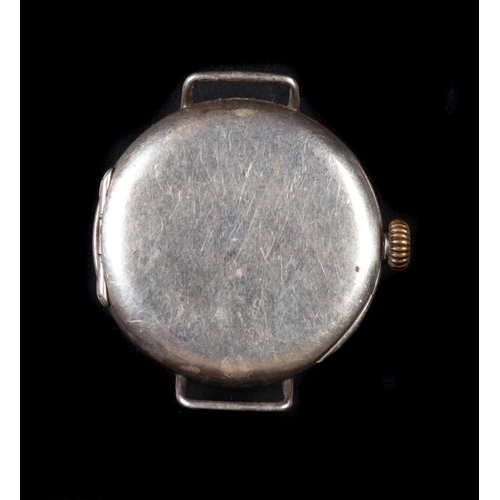 137 - A Rolex gentleman's silver wristwatch c.1923 signed movement 15 jewelled lever movement, whole ename... 