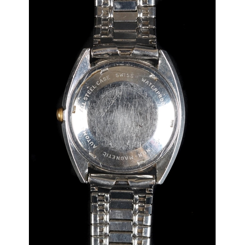 138 - A Rotary Diadéme gentleman's stainless steel wristwatch c.1960s, automatic 21 jewel lever movement c... 