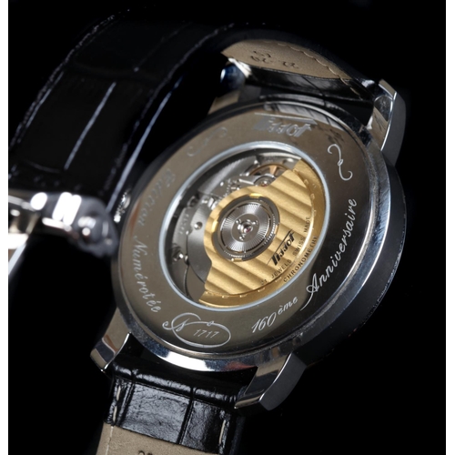 167 - A Tissot 160th Anniversary World Timer Ltd Edition gentleman's stainless steel wristwatch c.2013 aut... 