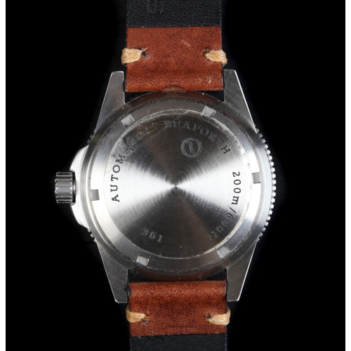 63 - Halios gentleman's Seaforth series 1 stainless steel wristwatch c.2017 automatic jewel lever movemen... 