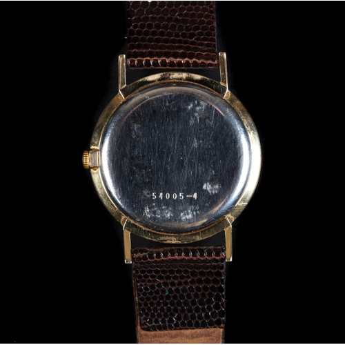 67 - A Hamilton gentleman's rolled gold dress wristwatch, c.1965, manual jewel lever movement, champagne ... 