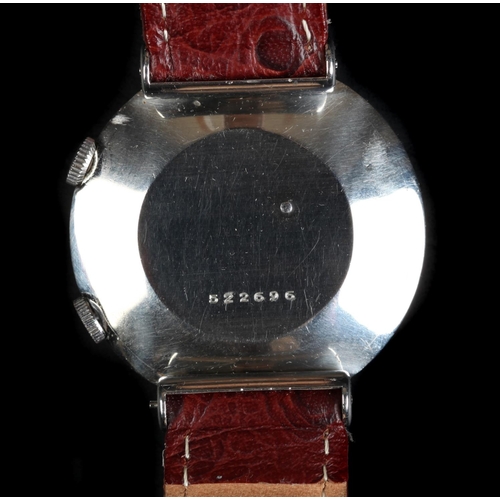 71 - A Jaeger le Coultre gentleman's Memovox stainless wristwatch, c.1950s automatic, jewel lever 489 mov... 