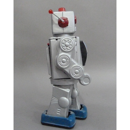 46 - Horiwaka (Japan) Star Strider battery operated tin plate robot, 30.5cm high