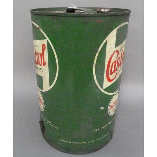 122 - A 'Castrolite' Wakefield Castrol Motor Oil five gallon drum