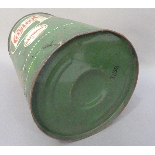 122 - A 'Castrolite' Wakefield Castrol Motor Oil five gallon drum