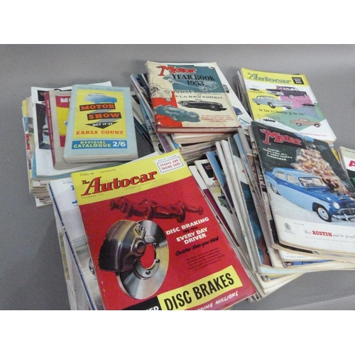 133 - The Motor, 1956-64, approximately 75 copies and six later issues 1981-82 to include the new Ford Sie... 