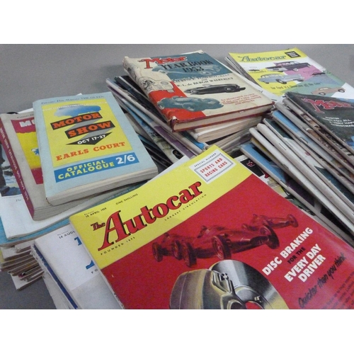 133 - The Motor, 1956-64, approximately 75 copies and six later issues 1981-82 to include the new Ford Sie... 