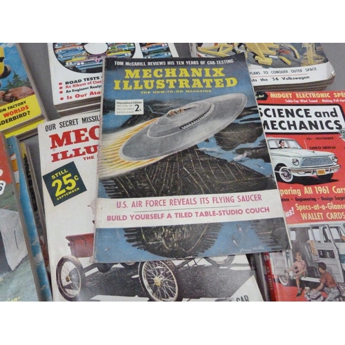 163 - Popular Mechanics, 1959-61, pub. Popular Mechanics Co., USA, twelve copies, together with 'Mechanix ... 