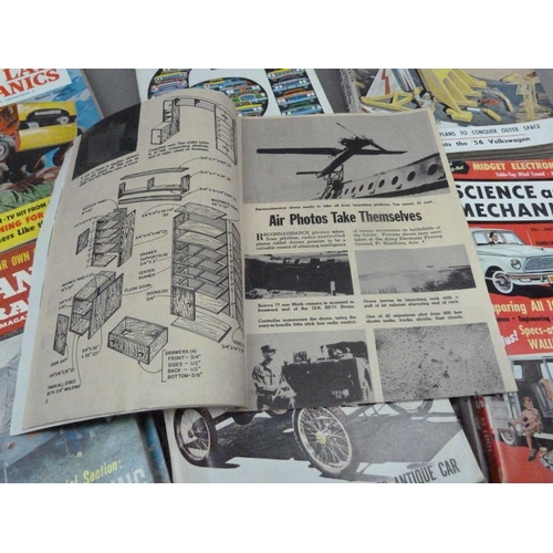 163 - Popular Mechanics, 1959-61, pub. Popular Mechanics Co., USA, twelve copies, together with 'Mechanix ... 