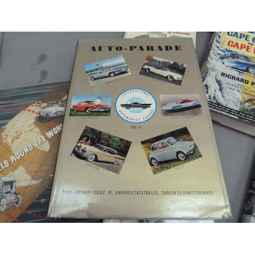 167 - Auto Parade pub. A Logoz Switzerland, 1 vol., c.1959 (good); Atlanta, Women as Racing Drivers, S.C.H... 