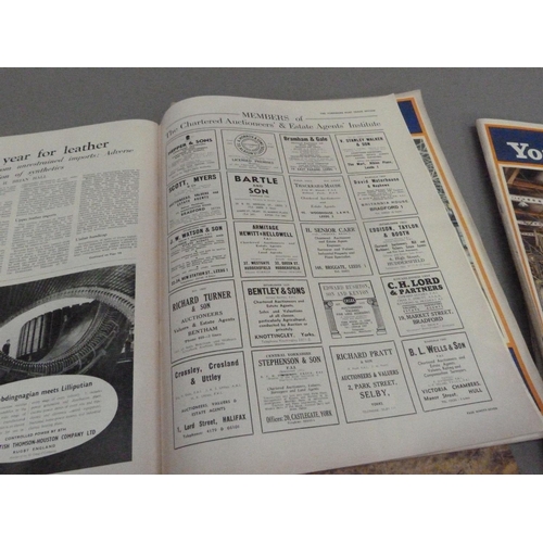 169 - The Yorkshire Post Trade Review Factory Sites 1955, '56, '57, '58, '59, '60, '61 (7)