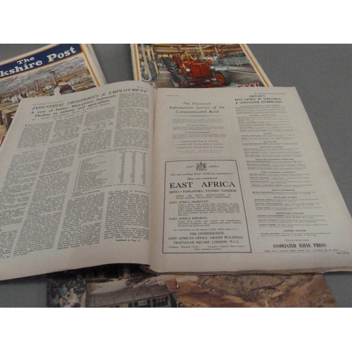 169 - The Yorkshire Post Trade Review Factory Sites 1955, '56, '57, '58, '59, '60, '61 (7)