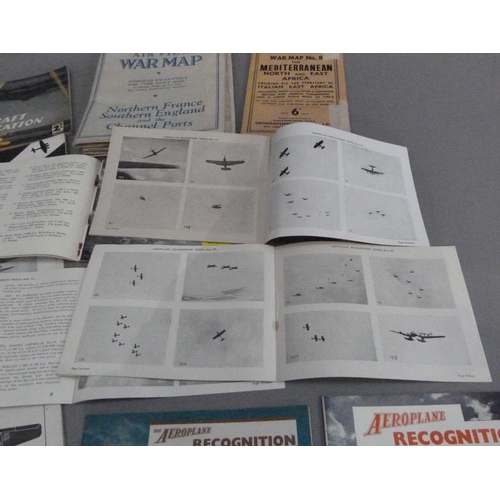 175 - Aeroplane Recognition Tests, Parts 1-6, c.1940; Aircraft Identification, Parts 1-4, c.1942 (6); Scal... 