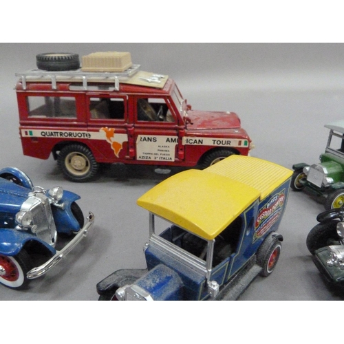 213 - Three Matchbox Models of Yesteryear Lagonda Drophead Coupe, 1912 Ford Model T Bird's Custard Powder ... 