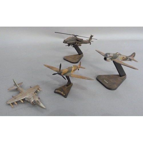 221 - An Imperial War Museum die cast model of a Lancaster Bomber in original packaging, together with a d... 