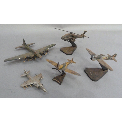 221 - An Imperial War Museum die cast model of a Lancaster Bomber in original packaging, together with a d... 