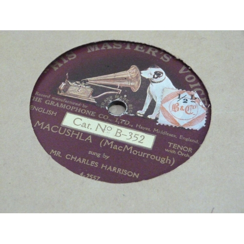 237 - Six HMV cloth bound albums of 78rpm records to include Foxtrot, Waltz, popular tunes, Opera, classic... 