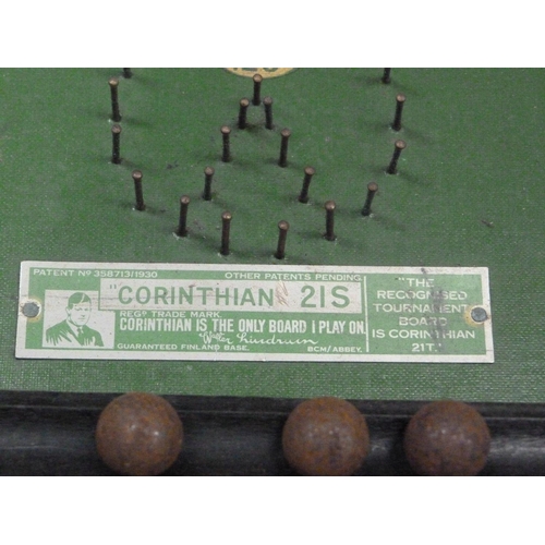 255 - 'The Corinthian', board and accessories, boxed