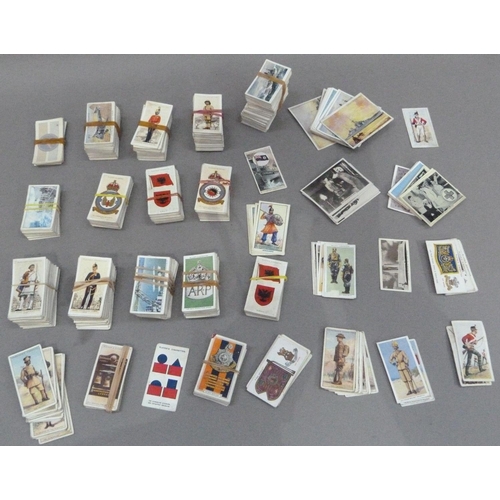 262 - Cigarette cards
Player & Sons, Military Uniforms of the British Empire, Modern Naval Craft, RAF Badg... 