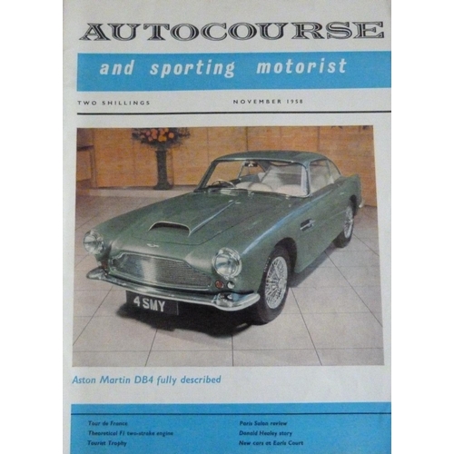 149 - Car and Driver, Cars Illustrated and Auto Sport magazines with articles on Jaguar 1955, ACE Cars 195... 