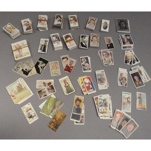 269 - Cigarette cards, Famous Beauties (large) part set 
Player & Sons, Film Stars 3rd Series of 50, 49 (n... 