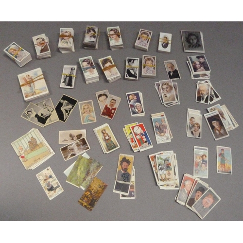 269 - Cigarette cards, Famous Beauties (large) part set 
Player & Sons, Film Stars 3rd Series of 50, 49 (n... 