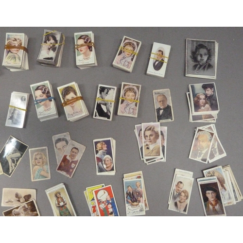 269 - Cigarette cards, Famous Beauties (large) part set 
Player & Sons, Film Stars 3rd Series of 50, 49 (n... 