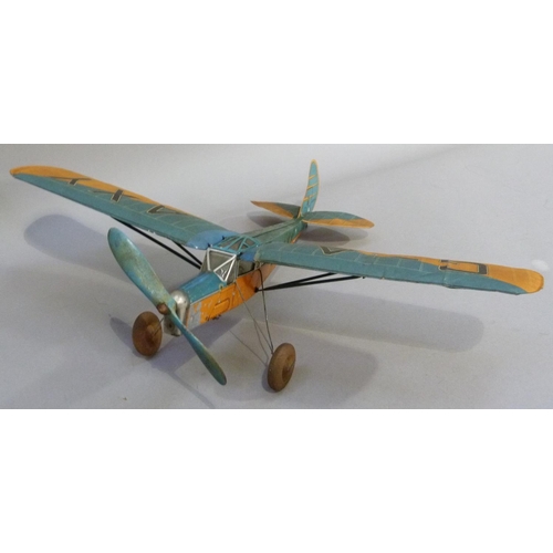 40B - A Frog Flying scale model of the De Havilland 80A (Puss Moth) 3 seat cabin monoplane, in original bo... 