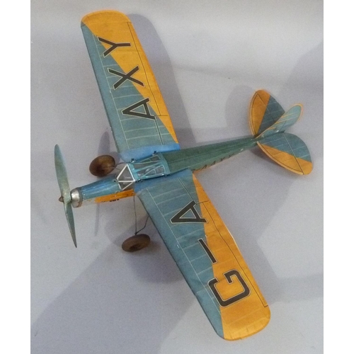 40B - A Frog Flying scale model of the De Havilland 80A (Puss Moth) 3 seat cabin monoplane, in original bo... 