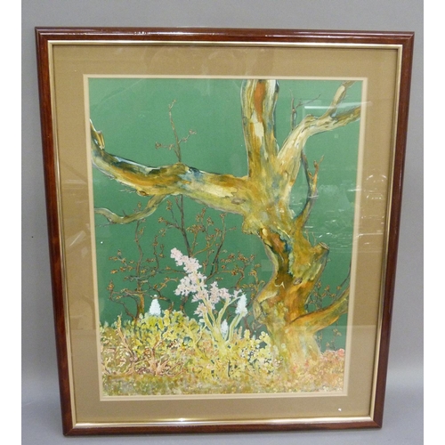 386 - Phillip Solden - In the Midst of the Forest, acrylic, 50cm x 40cm bearing Harrogate Open Exhibition ... 