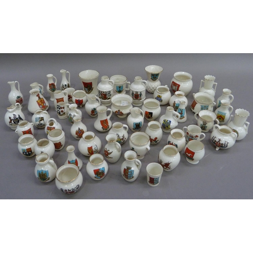 175 - A quantity of crested china