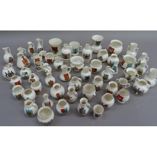 175 - A quantity of crested china