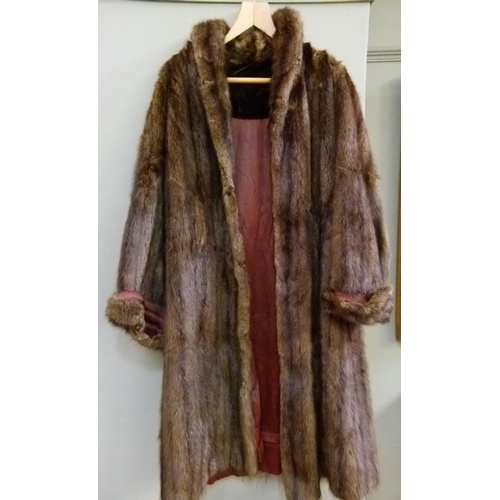 418 - A fur coat