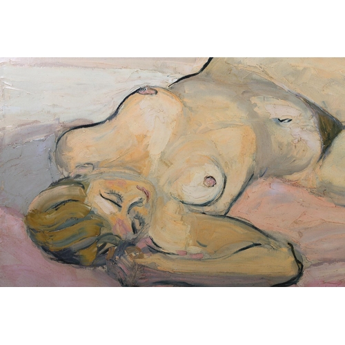 29 - ARR DRUIE BOWETT (1924-1998) Sleeping nude, oil on canvas, signed and dated (19)59 to lower right, J... 