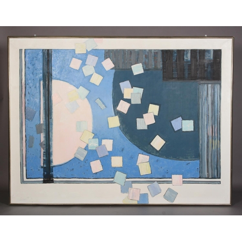 33 - ARR DRUIE BOWETT (British, 1924 -1998), There We Go II, oil on canvas, signed and dated (19)94 to lo... 