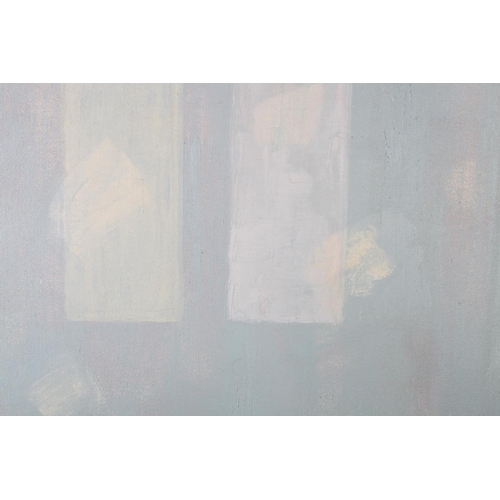 37 - ARR DRUIE BOWETT (1924-1998) Accent Perimeter: Quiescence, oil on canvas, signed and dated (19)95 to... 