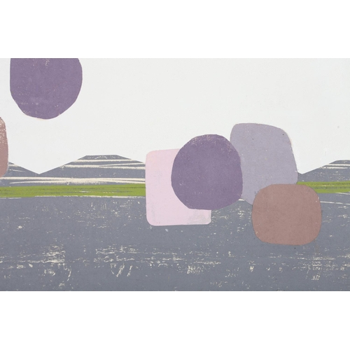 45 - ARR DRUIE BOWETT (1924-1998) Landscape, Cornwall, mixed media, on card, a pair, signed and dated (19... 