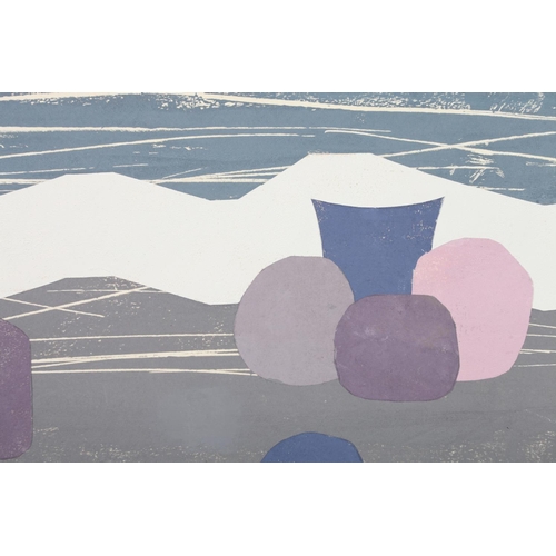 45 - ARR DRUIE BOWETT (1924-1998) Landscape, Cornwall, mixed media, on card, a pair, signed and dated (19... 