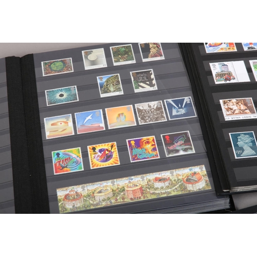 360 - One stock book - mint unused GB EIIR Commemoratives and Definitives together with Regionals includes... 