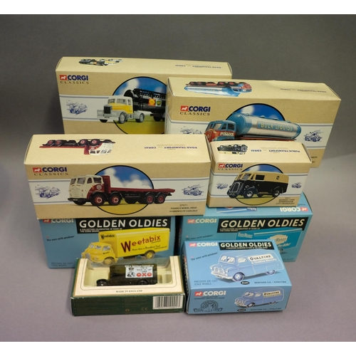 270 - Three Corgi Classics Road Transporters including Shell Mex/BP, Pollock of Musselburgh and Robson’s o... 