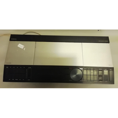 49 - A Bang & Olufsen vintage Beocenter 4000 (1980) with integrated radio/receiver and tape deck in black... 