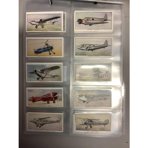 38 - Cigarette cards: part sets, 23/50 Wills Musical Celebrities (2nd), 33/50 UTC (S.Africa) Aeroplanes o... 