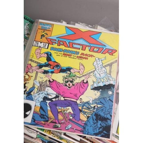 18 - A collection of Marvel comics to include X-Factor (issues 2-102 incomplete), The New Mutants (issues... 