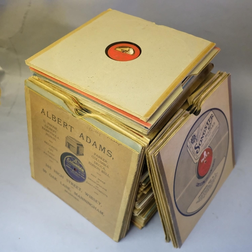 89 - A quantity of light orchestral, jazz and vocal 78rpm 10” recordings, including an original soundtrac... 