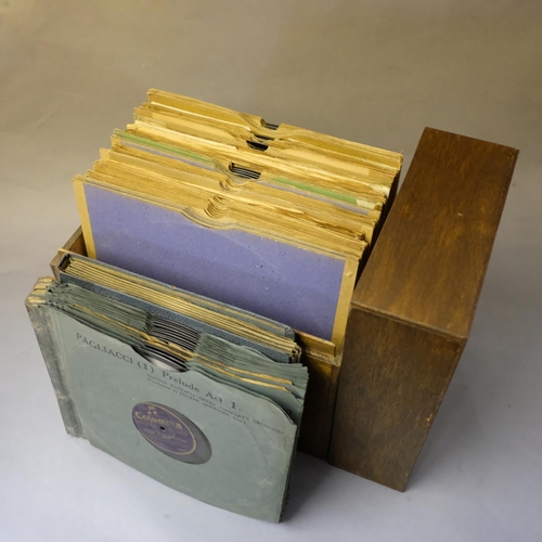 108 - Numerous 78rpm 12” recordings, boxed, featuring Yehudi Menuhin, the Vienna Philharmonic and others, ... 