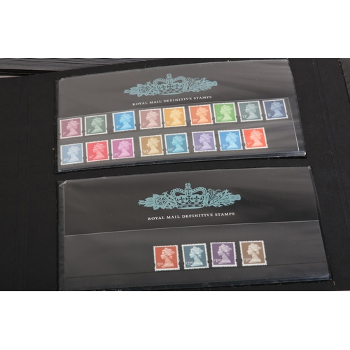 360 - One stock book - mint unused GB EIIR Commemoratives and Definitives together with Regionals includes... 